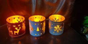 Christmas Candle Holder