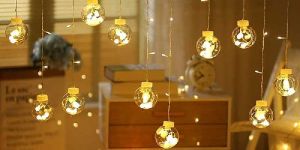 12 Wish Ball LED Curtain Lights