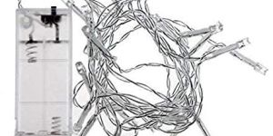 Silver LED String Lights