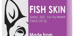 Pack of 25 Fish Skin Dog Chew