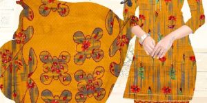 Chanderi Dress Material