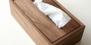 Wooden Tissue Box