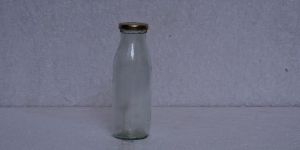 300ml Glass Round Milk Bottle