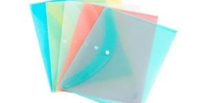 PVC Document File Button Folder