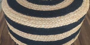 Jute Pouf Stool