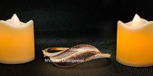 Designer Rose Gold Diamond Bracelet