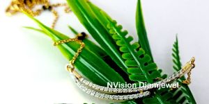Natural Diamond Light Weight Mangalsutra Pendant