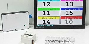 Wireless multi-counter Token display system
