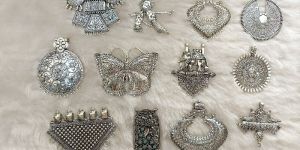 Oxidised Silver Pendant