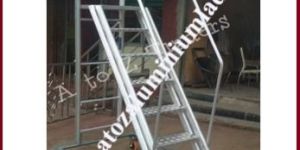 Aluminium Statue Mobile Platform Ladders