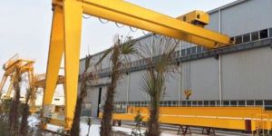 Double Girder Semi Gantry Crane
