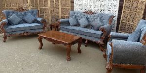 6 Seater Wooden Sofa Set