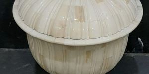 Bone Inlay Flower Pot