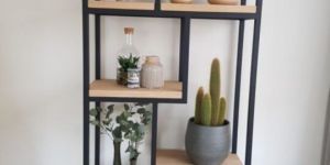 Industrial Showcase Rack