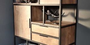 Industrial Showcase Wardrobe