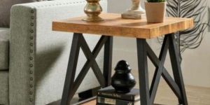 Industrial Side Stool