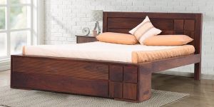 Wooden Double Bed