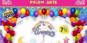 Unicorn Theme Cake Banner