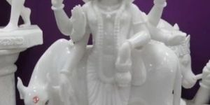 Marble Dattatreya Statue