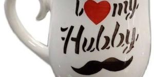 Ceramic Moustache Mug
