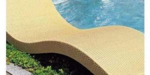 Creamy Swimming Pool Lounger