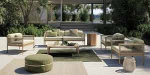 Six Seated Garden Sofa Set
