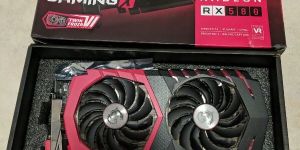 Authentic MSI Radeon RX 580 Gaming X 4GB GDDR5 Graphics Card