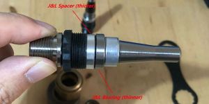 Three Wheeler Kick Shaft