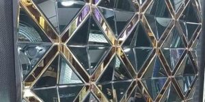 Glass Art Wall Mirror