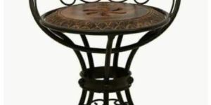 Iron and Wooden Chair