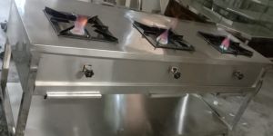 Three Burner Cooking Range