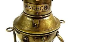 Antique Anchor Oil Lamp
