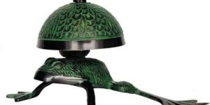 Brass Frog Style Table Bell