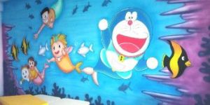 School Wall Painting Pictures