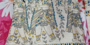 Women Khadi Silk Dress Material Unstitched Suits Piece Wit