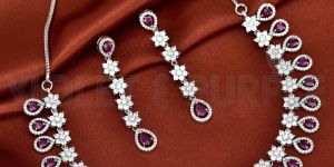American Diamond Neckalce Set for Women