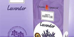 Prabhu Shriram Premium Fragrance Purity Luxury AIR CAR FRESHENER (Lavender)