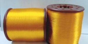 Yellow HDPE Monofilament Yarn