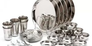 Stainless Steel Dinner Set