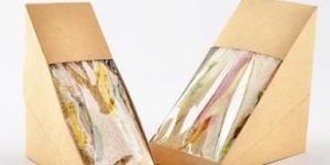 Kraft Paper Sandwich Box