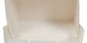 White Paper Burger Box