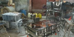 Stainless Steel Mopping Trolleys