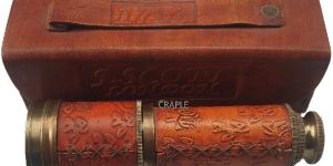 Antique Style Dollond London 1920 Telescope with Scott 1753 Case