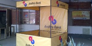 Andhra Bank Promotional Canopy
