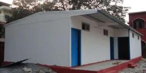 Cement PUF Panel Portable Cabin