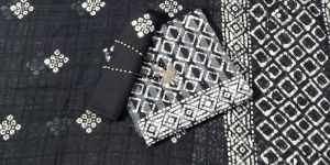 Unstitched Cotton Salwar Suit Material