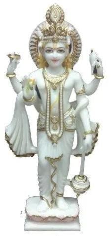 Marble Vishnu Ji Statue