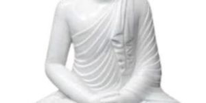 White Marble Buddha Statue