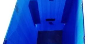 PP Blue Foldable Box