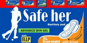 Safe Her XL Evernight Sanitary Pads